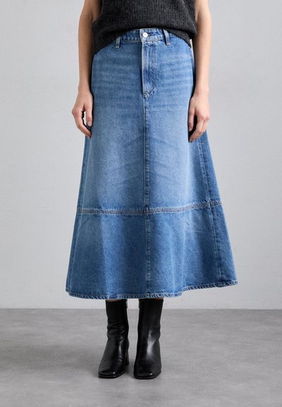Citizens of Humanity CASSIA SKIRT IN NORMANDIE - Denimová sukně - normandie