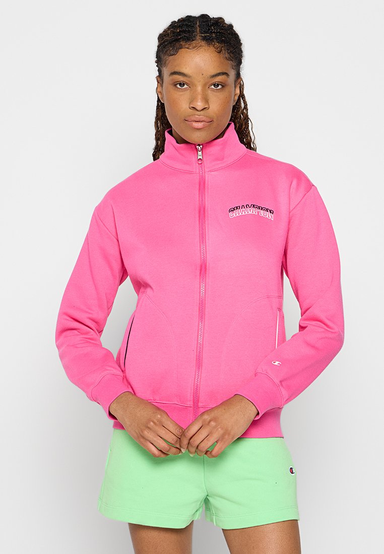 Champion Sweater met rits donkerroze Champion Sweater met rits donkerroze