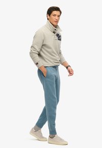 Superdry & Co ESSENTIAL LOGO JOGGERS - Trainingsbroek - bluestone blue marl
