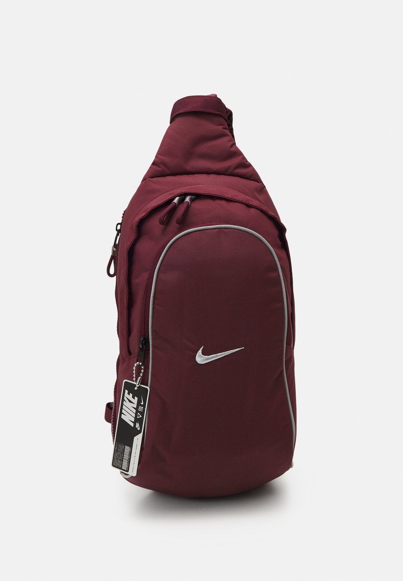 Nike Sportswear SLING UNISEX - Rucksack - night maroon/metallic silver ...