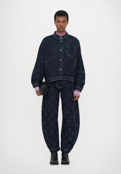 Henrik Vibskov DART JACKET - Džinsa auduma jaka - dark blue