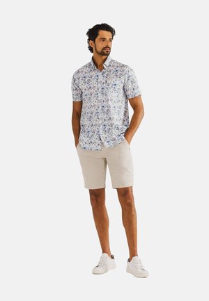 SHORT SLEEVE - Overhemd - blauw beige