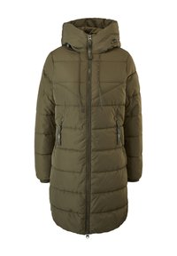 QS Winter coat - khaki oliv