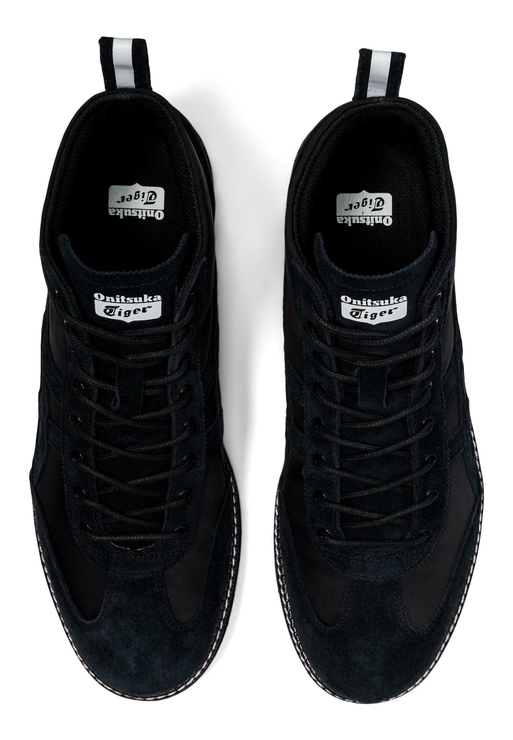 Onitsuka Tiger MEXICO RINKAN - Ankle boots - black black/black