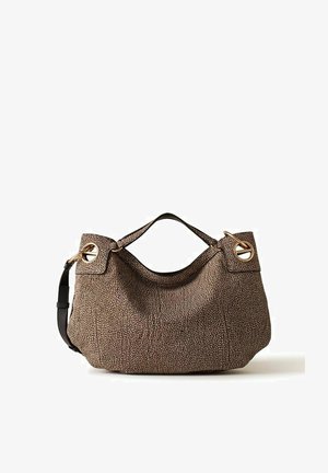 Borbonese, LONDON HOBO BAG MEDIUM - Borsa a mano - cuoio