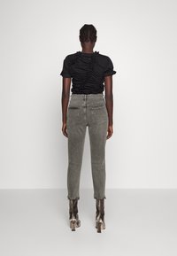 Agolde Vaqueros rectos - dark grey