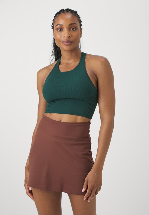 SEAMLESS SPORTS - Top - dark pine2