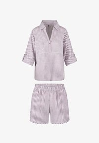 Ausgewählt, soft bordeaux stripe