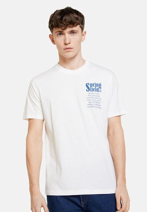 T-shirt con stampa - white
