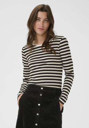 SASSIA - Long sleeved top - black stripe