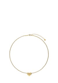 BOTANICAL WITH FLOWER HEART - Collier - gold-coloured
