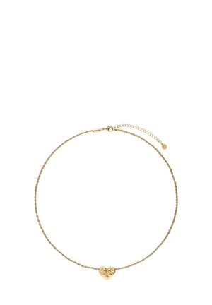BOTANICAL WITH FLOWER HEART - Halskette - gold-coloured