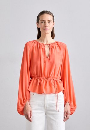 PAYTON BLOUSE - Blusa - coral