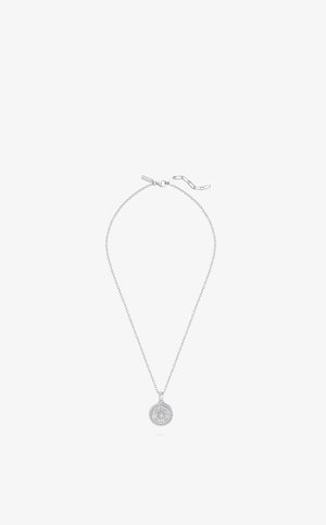 Common Lines, COMPASS PENDANT - Halskæder - silver-coloured