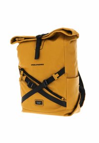 Piquadro HARPER ROLLTOP RFID - Tagesrucksack - senape
