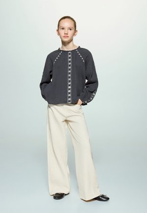Mango Kids, KID TEEN - Wide leg - sand