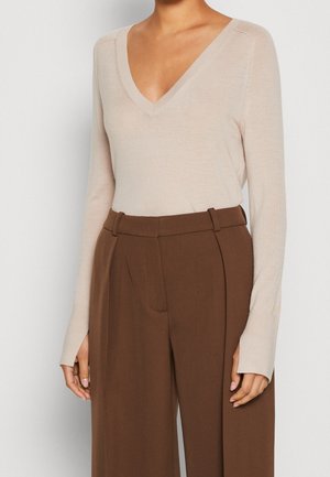 Strickpullover - beige