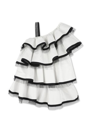 DE CÉRÉMONIE À VOLANTS - Robe de soirée - offwhite