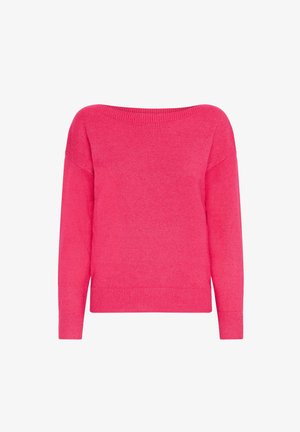 Roosa kudumies jope, millel on lai kaelus, pikad varrukad ning soonikuga mansetid ja alläär. Pehme tekstuur ja mugav lõige.