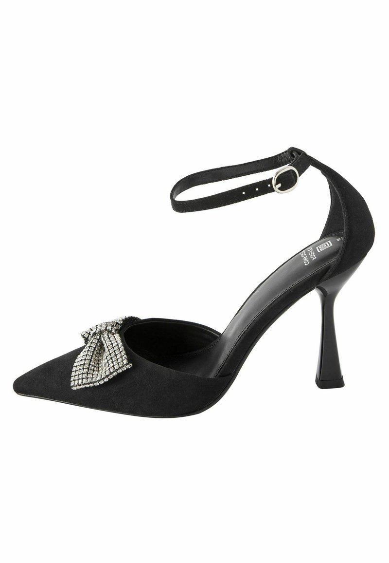 Next FOREVER COMFORT BOW POINT TOE HEELS  - Klasszikus sarkú cipők - black