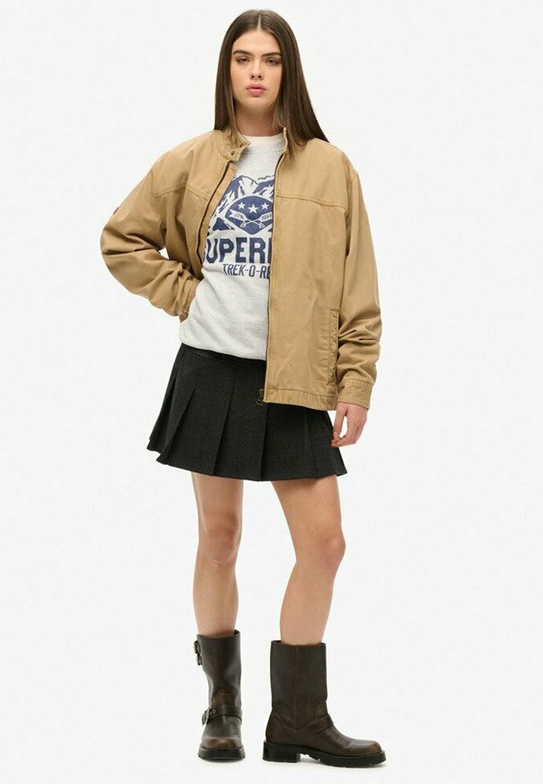 Superdry & Co Lichte jas groen Superdry & Co Lichte jas groen