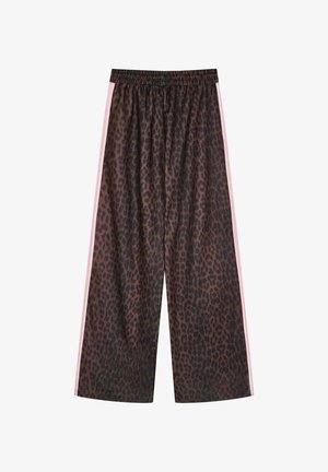 OH APRIL KAEL TRACKPANTS - Verryttelyhousut - leo mocha