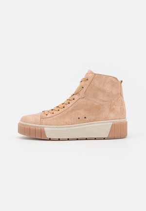 Sneakers high - bronze
