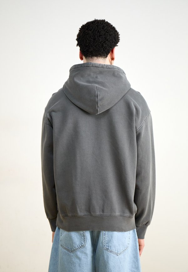 HOODED NELSON  - Sweatshirt - graphite garment dyed2