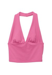OPEN BACK HALTER - Top - berry