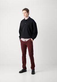 BOSS SLIM - Chino - dark red