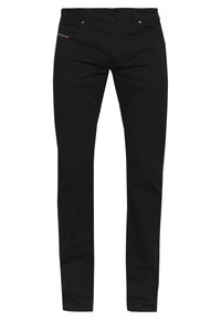 LARKEE - Blugi drepți - black denim