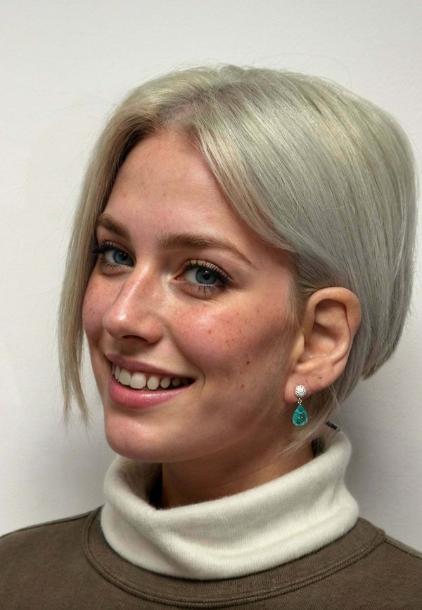 MIA PARAIBA TOURMALINE DROP - Earrings