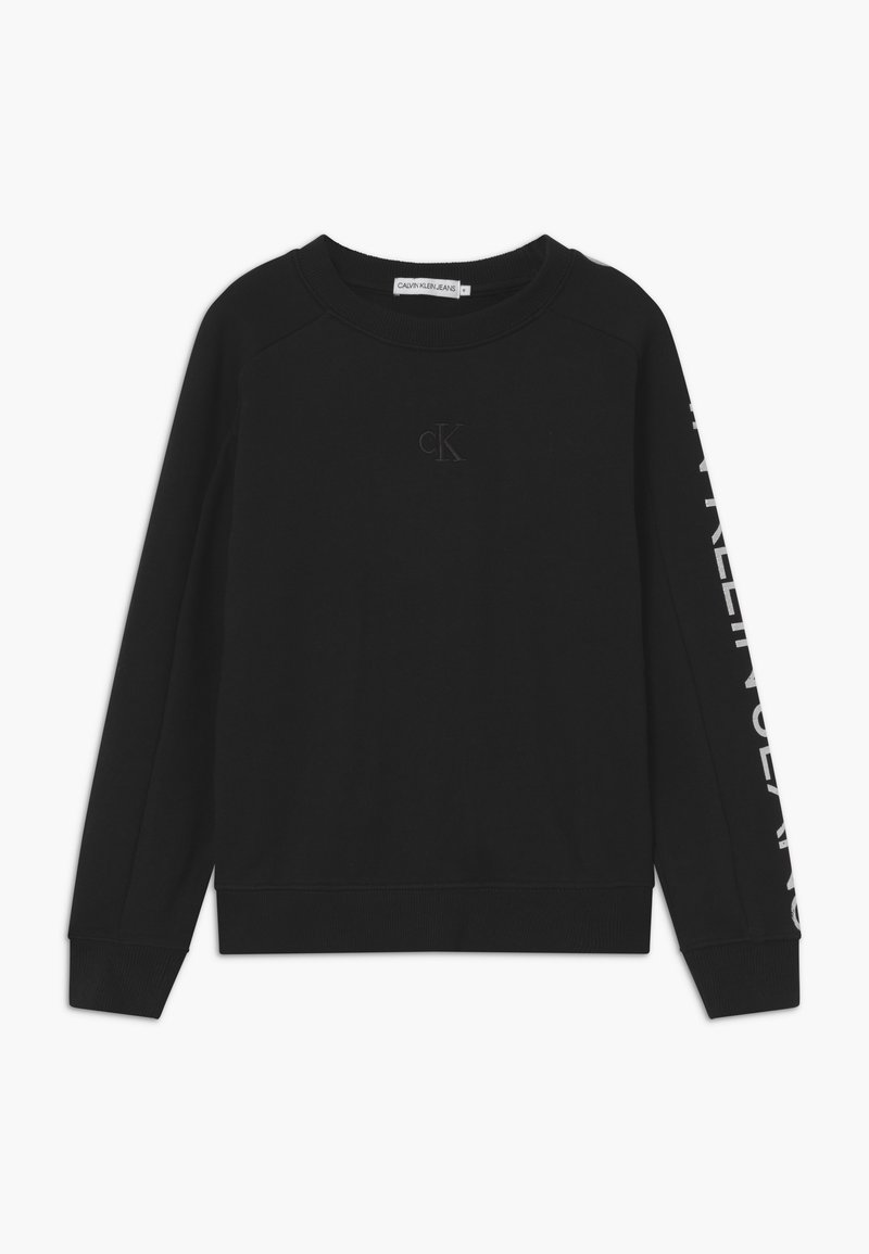 Calvin Klein Jeans LOGO SLEEVE - Sweatshirt - black