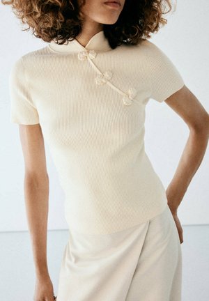 Mango, ADULT - T-shirt imprimé - ecru