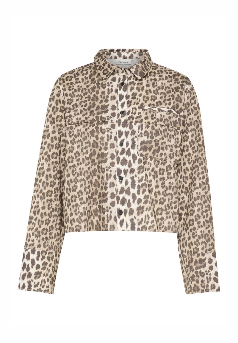 Karen by Simonsen Overhemdblouse bruin