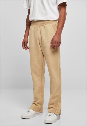 Urban Classics SLIT - Treniņtērpa apakšdaļas - unionbeige