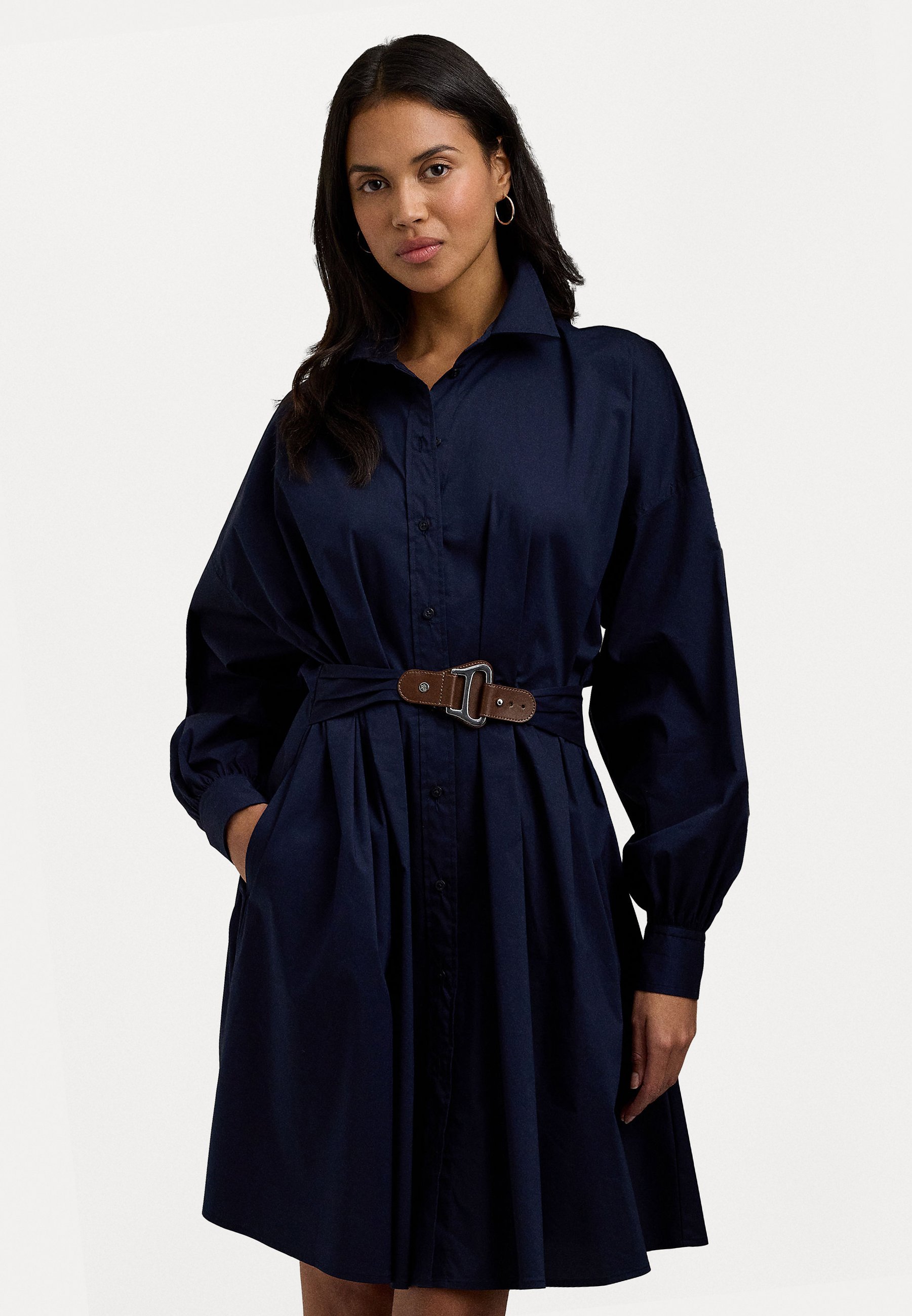 ralph lauren buckle trim jersey dress Ralph Lauren Women's Buckle-Trim Metallic Gown - Champagne/Silver