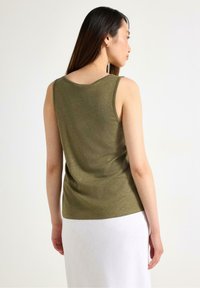 Lindex Top - dusty green