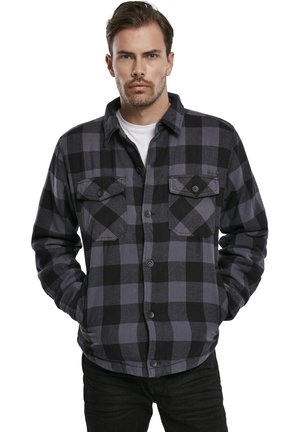 LUMBERJACKET - Light jacket - black/grey