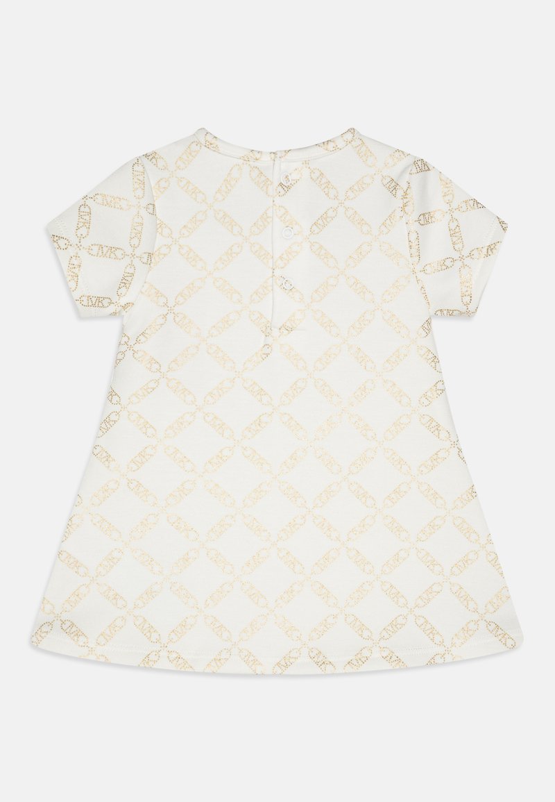 Michael Kors Kids BABY DRESS Jersey dress off-white/gold/off