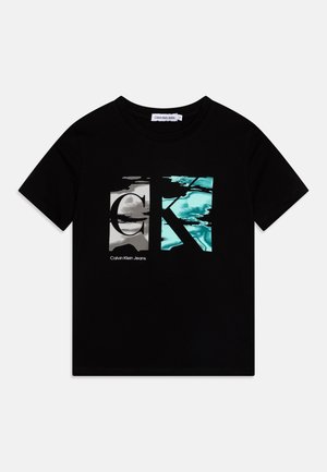 Printtipaita - black