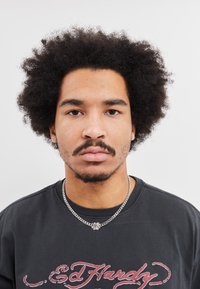 Ed Hardy LOVE KILLS SLOWLY NECKLACE UNISEX - Κολιέ - silver-coloured