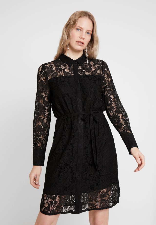 LADINA - Abito a camicia - black
