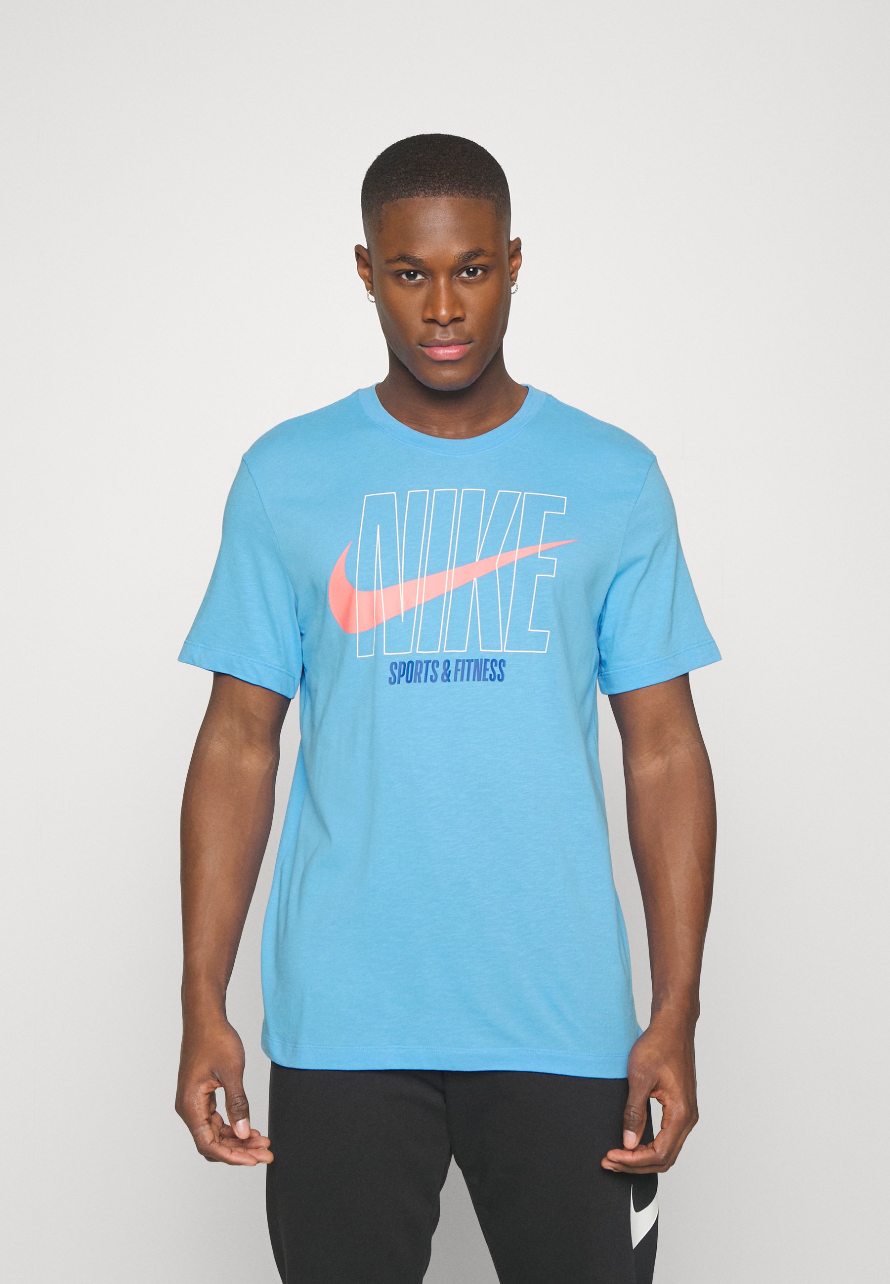 university blue nike shirt
