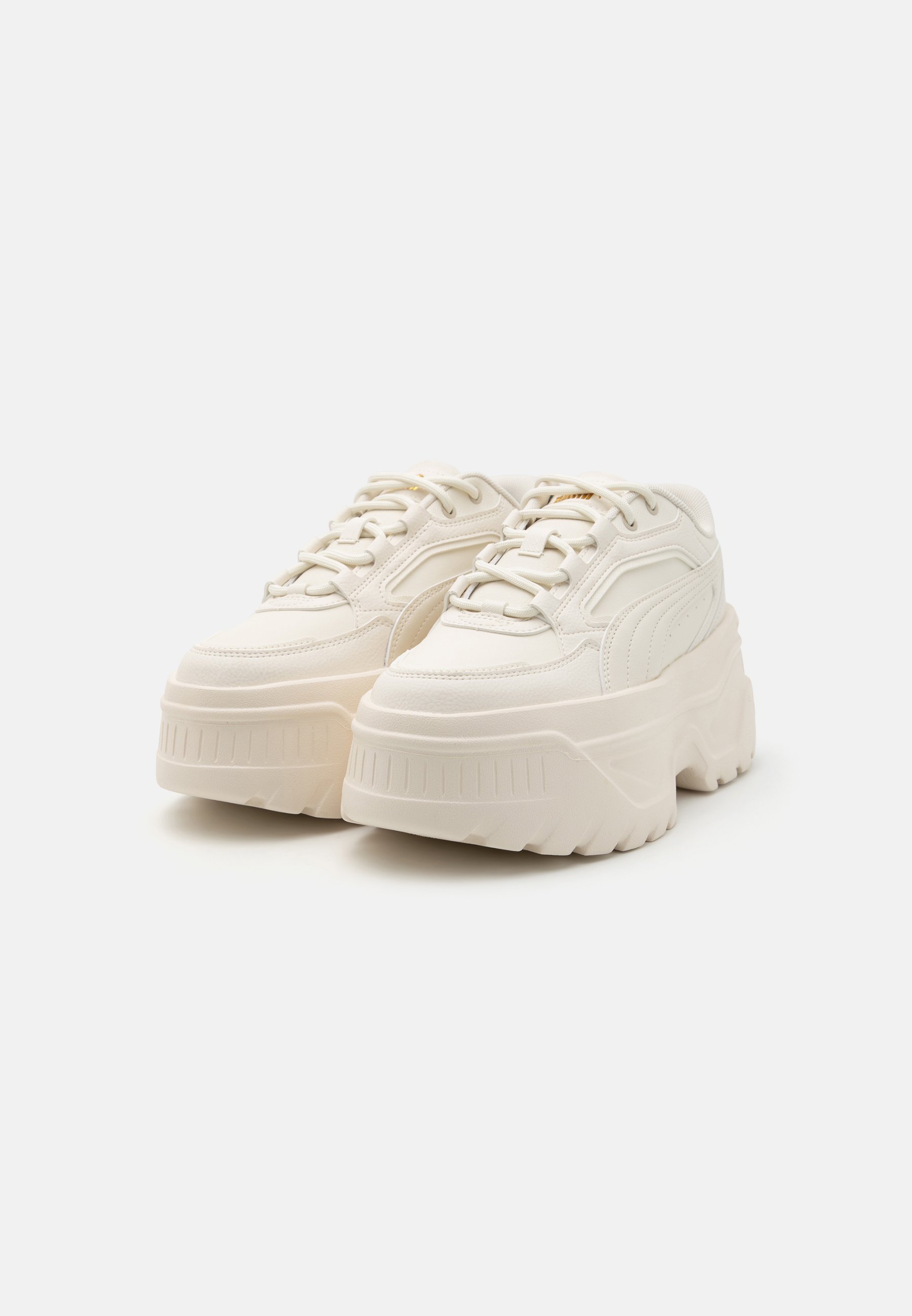 Puma KARMEN X-TRA - Trainers - frosted ivory/gold/beige