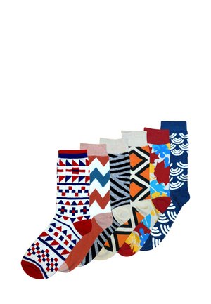 6 PACK - Strømper - nordic patterns
