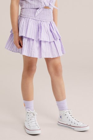 WE Fashion A-lijn rok - lilac