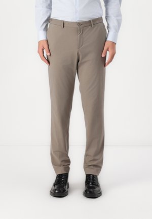 GENIUS - Suit trousers - brown