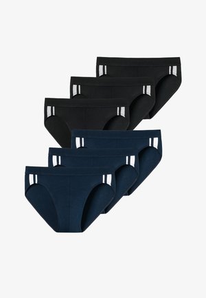 Schiesser 6-PACK - Trusser - schwarz navy