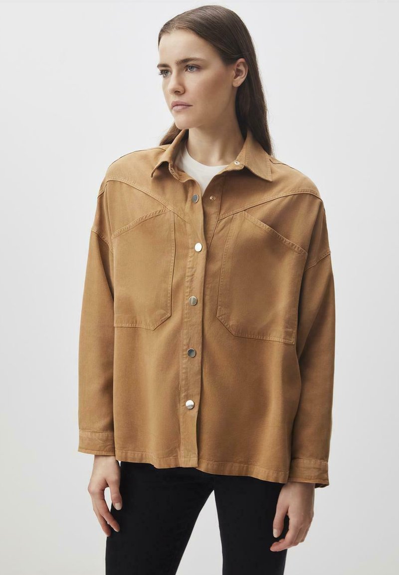 Jimmy Key LOOSE FIT - Cappotto corto - camel